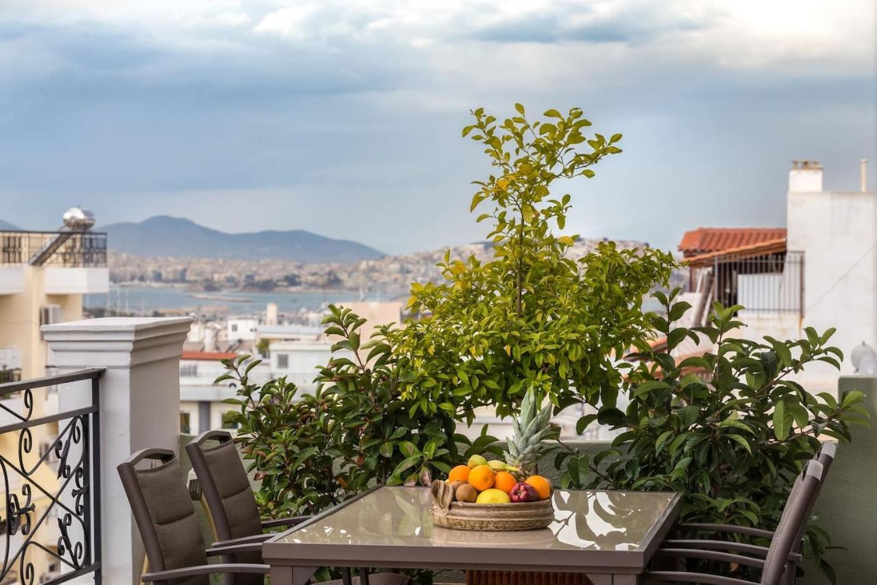 165 Sm Penthouse Maisonette Apartment Athene Buitenkant foto
