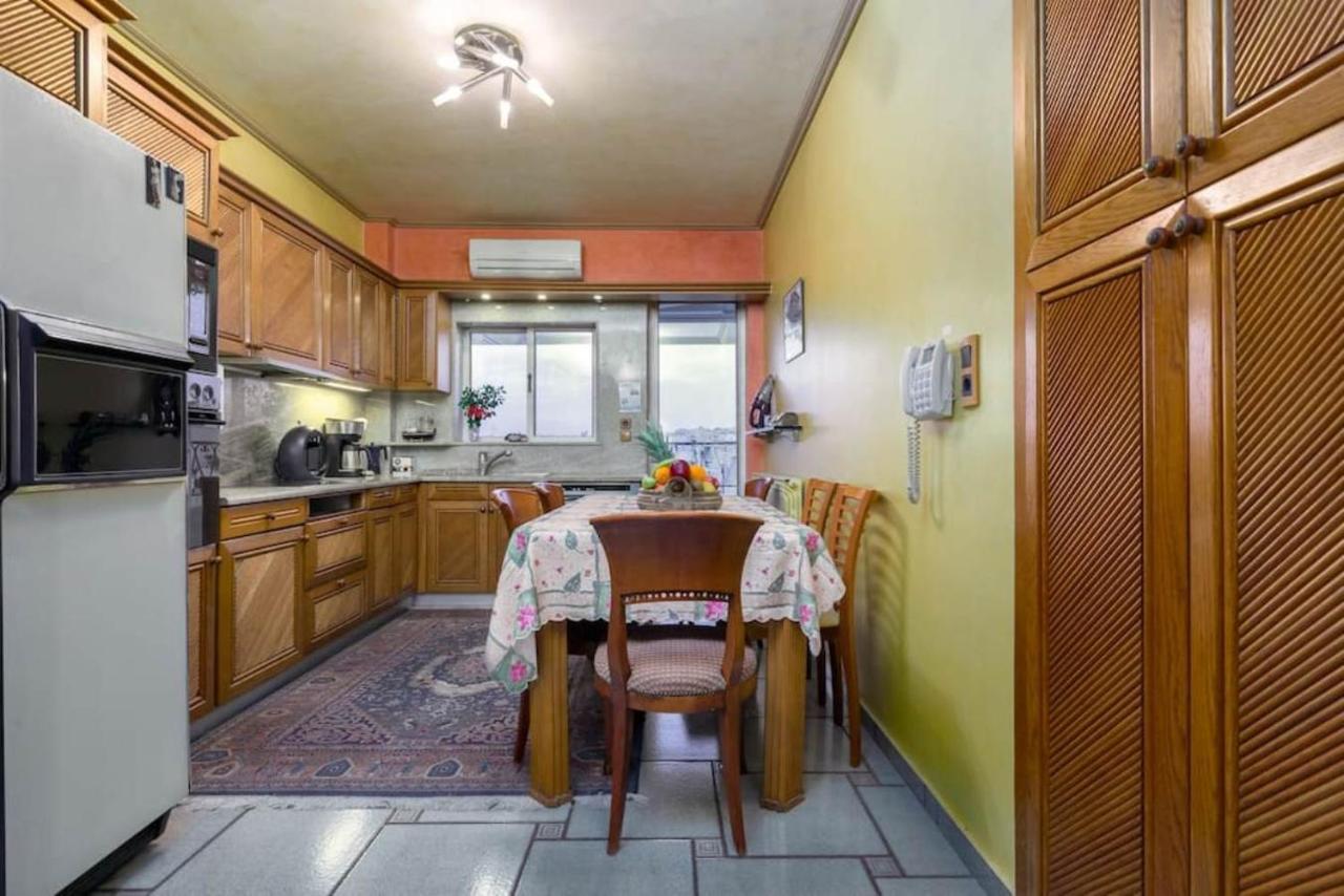 165 Sm Penthouse Maisonette Apartment Athene Buitenkant foto